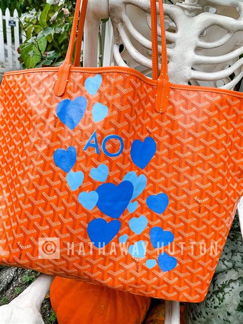 goyard hand painting|goyard canvas.